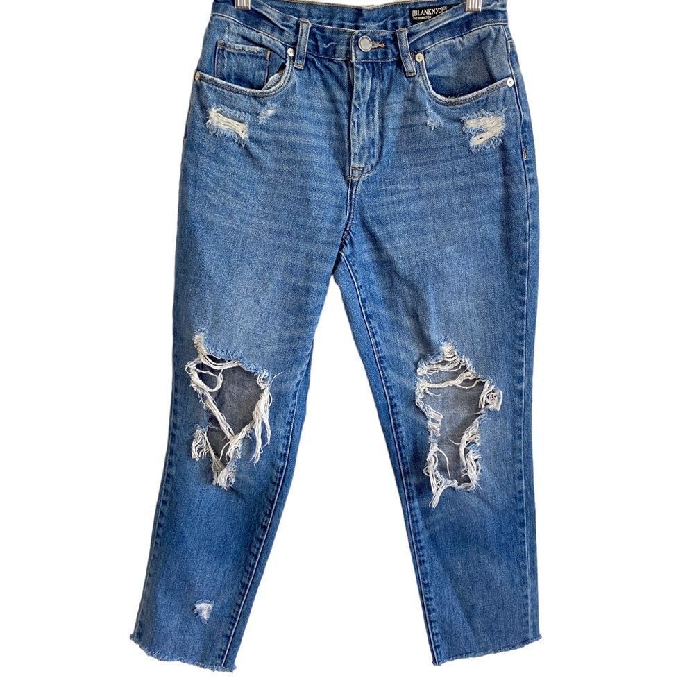 BLANK NYC The Rivington High Rise Tapered Jeans